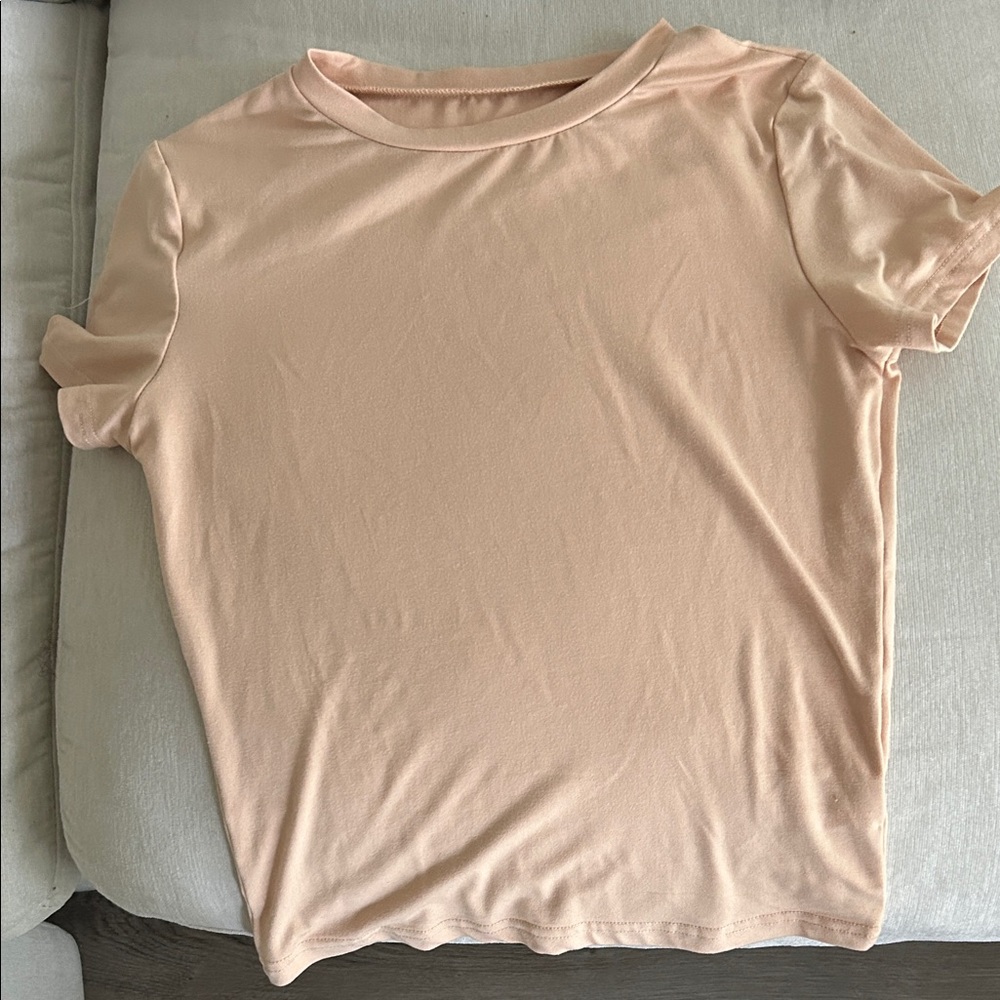 Slightly cropped tee